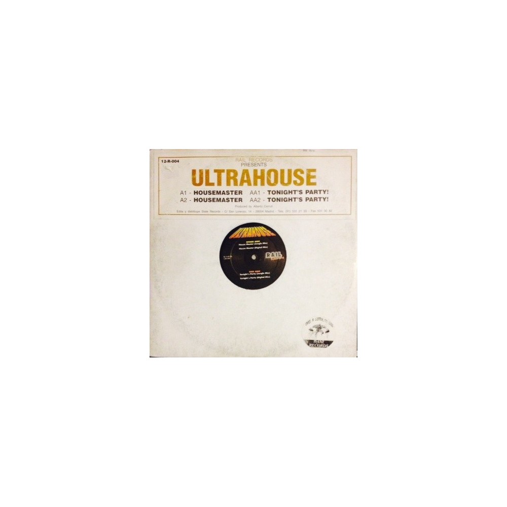 Ultrahouse ‎– Housemaster