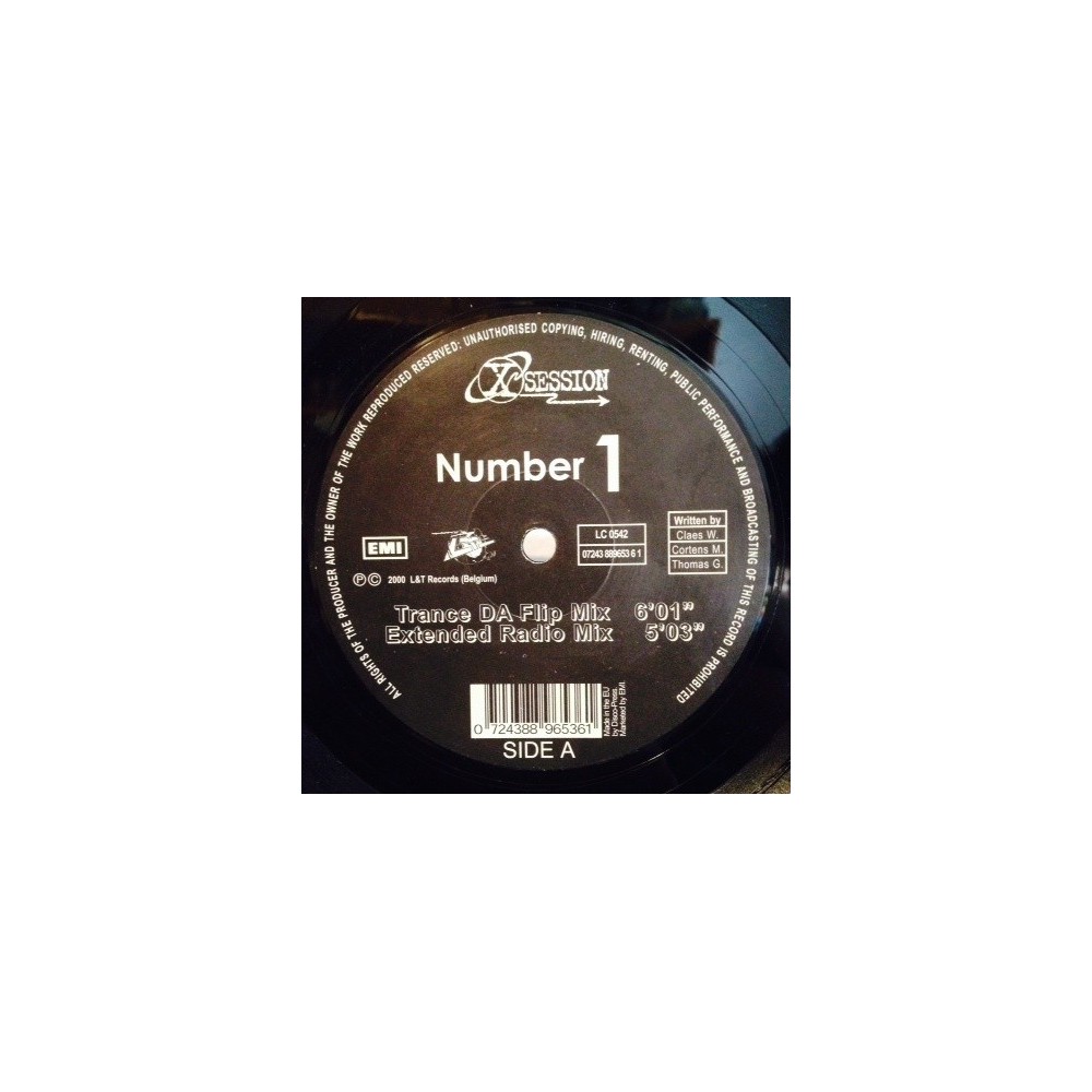 X-Session ‎– Number 1 (IMPORT)