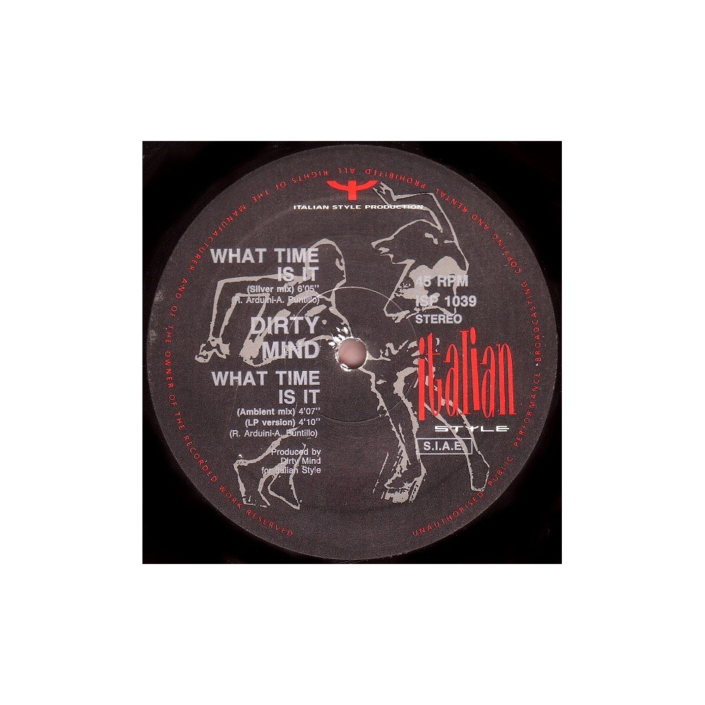 Dirty Mind - What Time Is It 