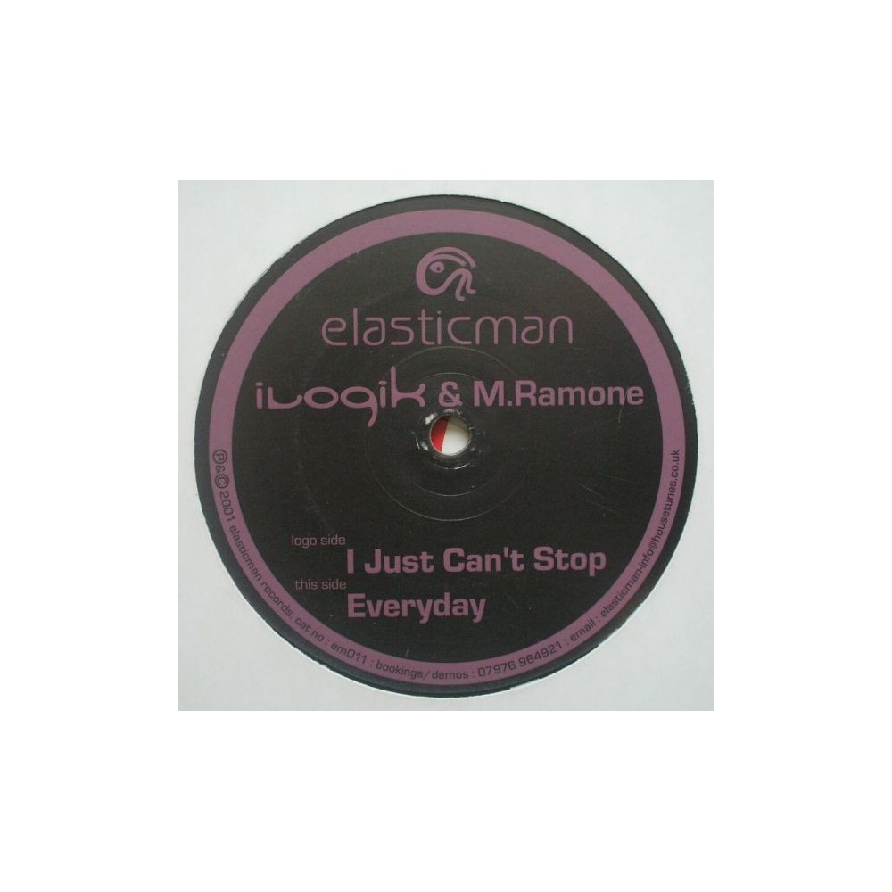  Ilogik & M. Ramone - I Just Can't Stop / Everyday 