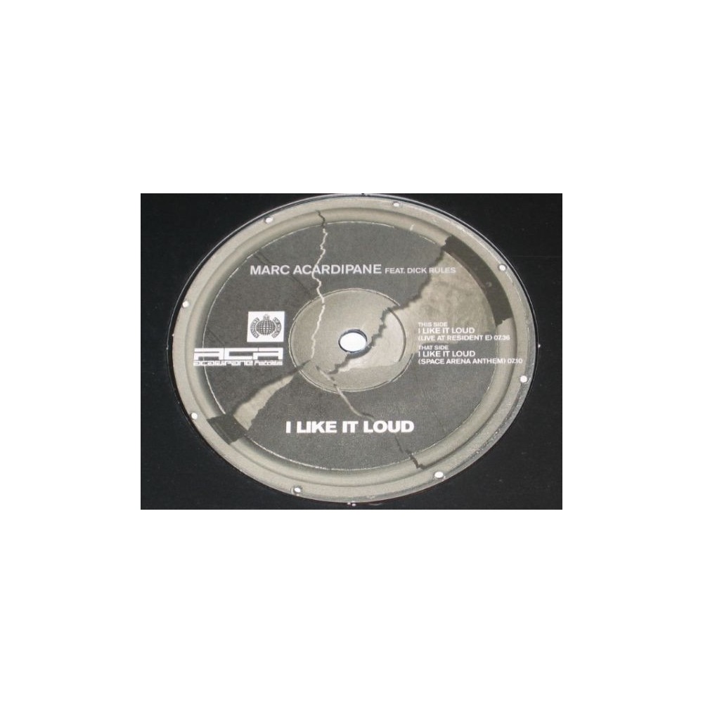 Marc Acardipane Feat. Dick Rules ‎– I Like It Loud 
