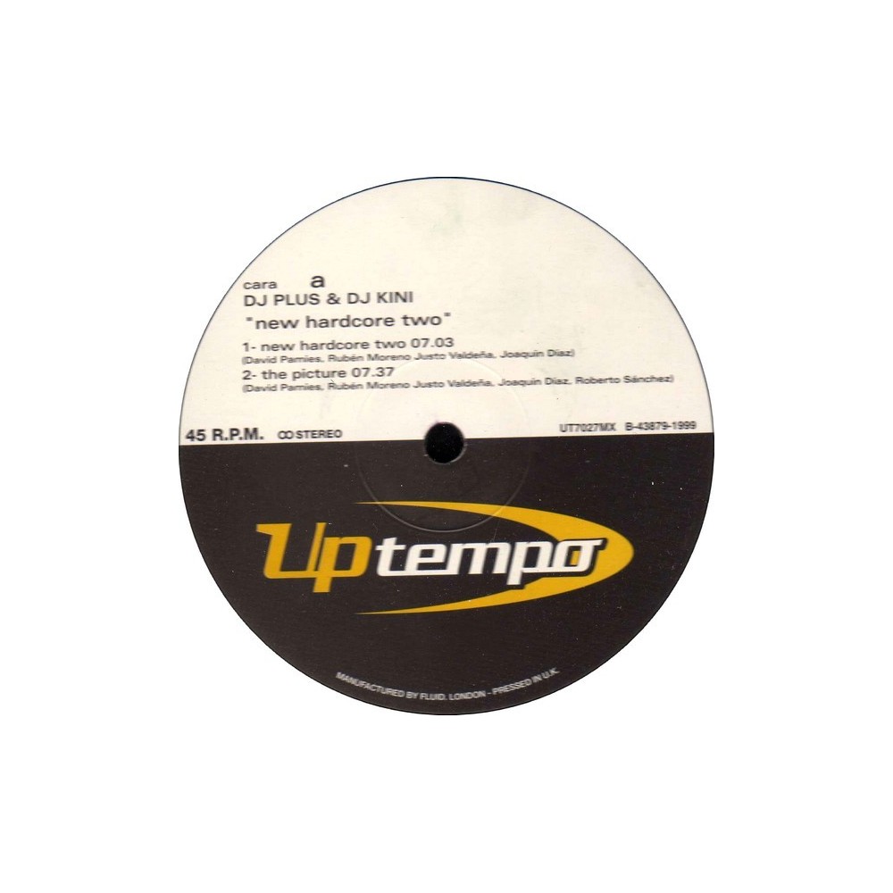 DJ Plus & DJ Kini ‎– New Hardcore Two