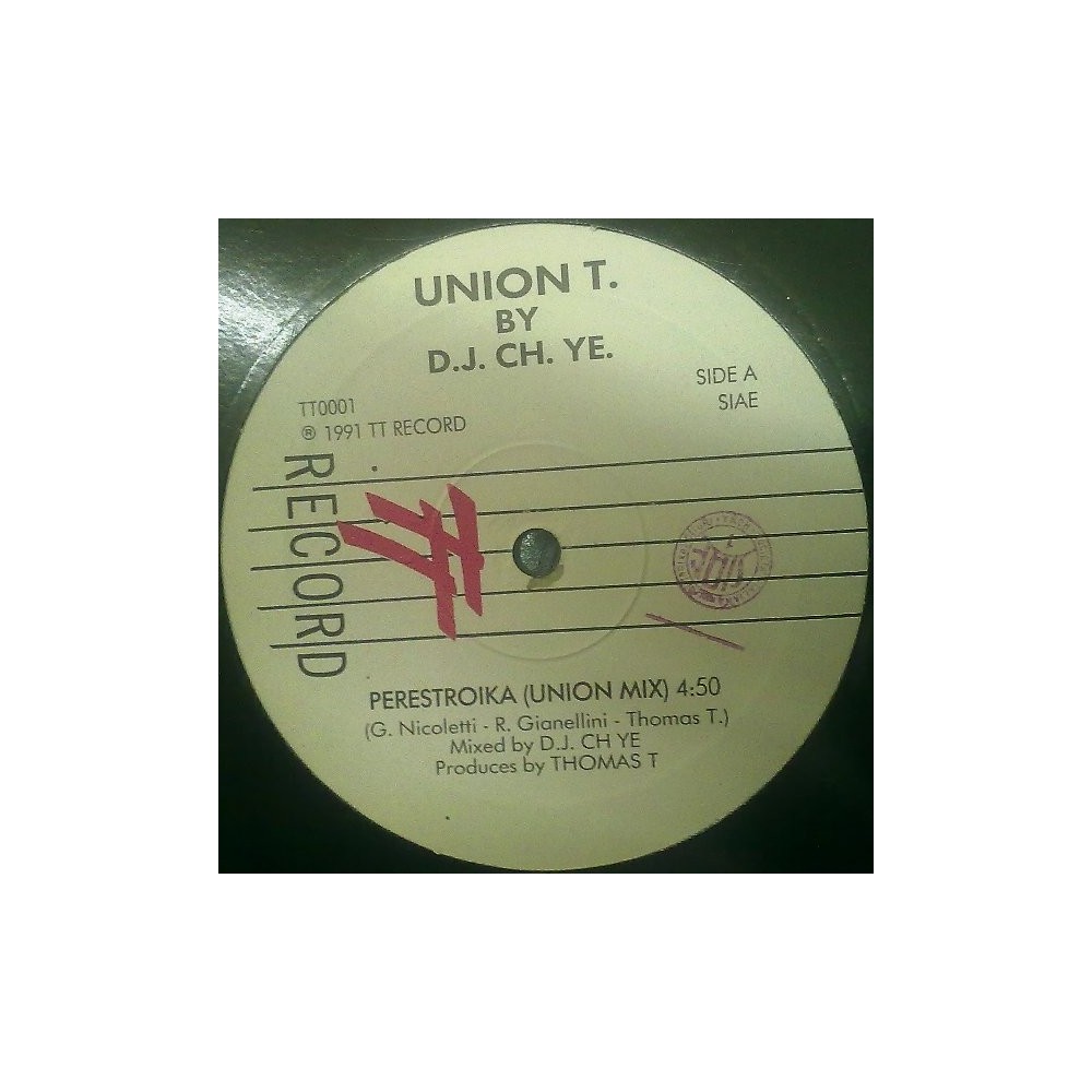 Union T. By DJ Ch Ye ‎– Perestroika 