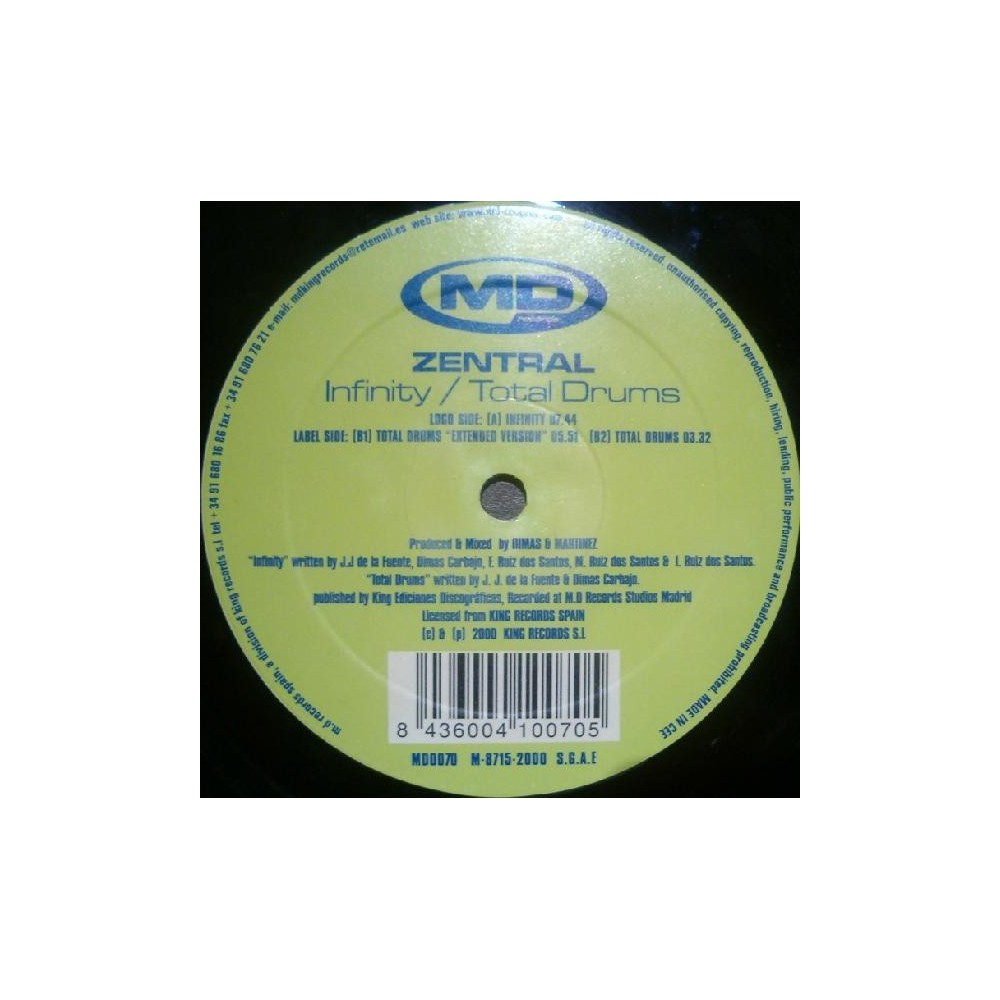 Zentral - Infinity / Total Drums