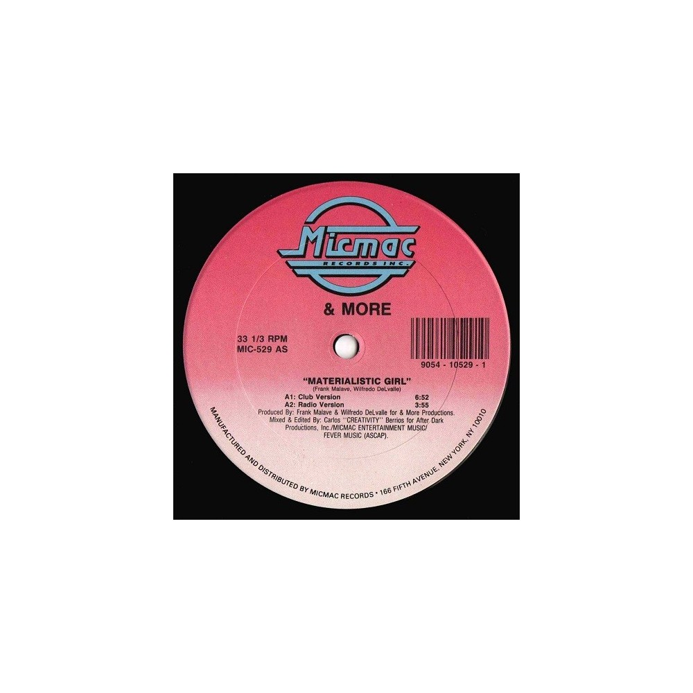 & More - Materialistic Girl 