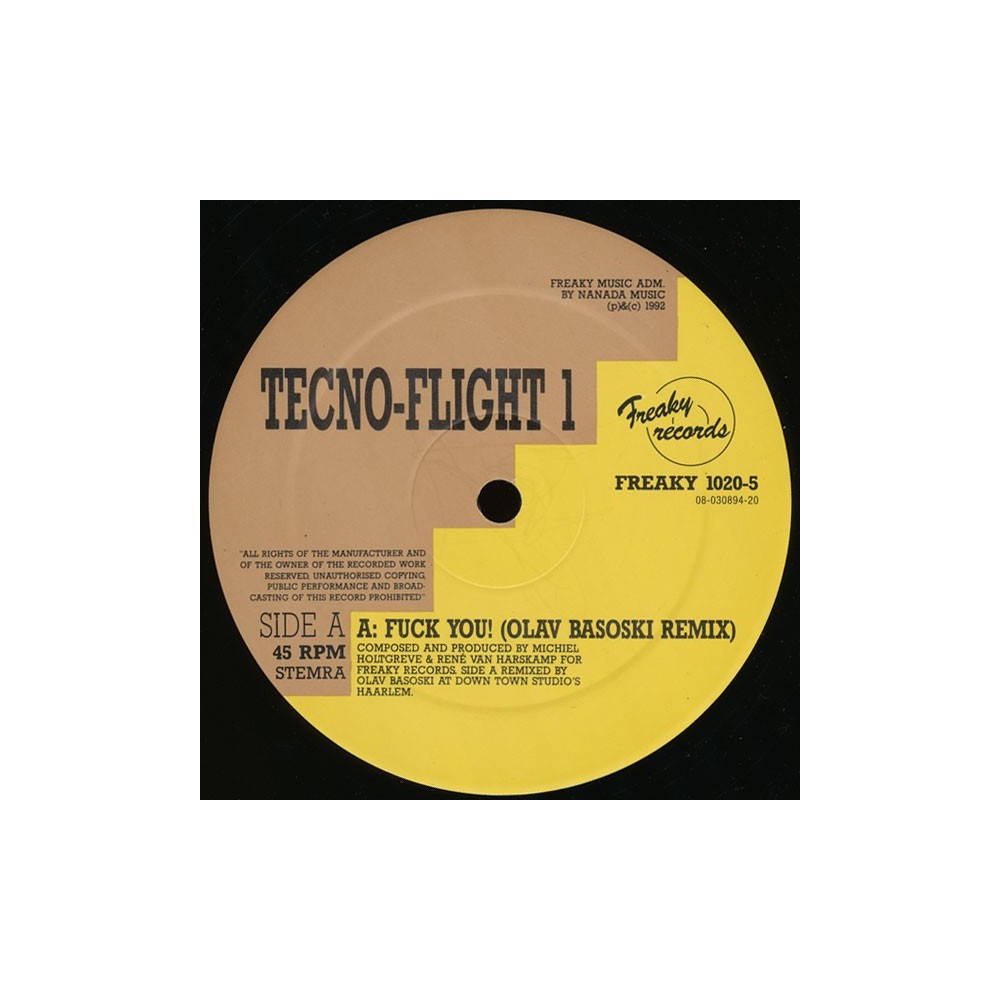 Tecno Flight 1 ‎– Fuck You! (Remixes) 