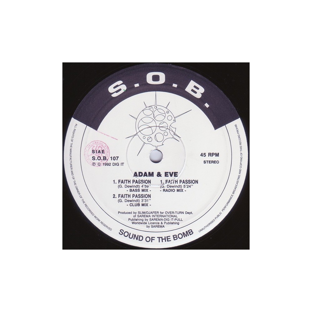 Adam & Eve - Faith Passion