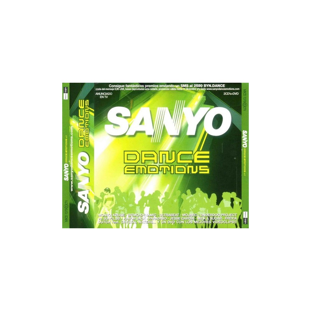 Sanyo Dance Emotions V.1 (DOBLE CD)