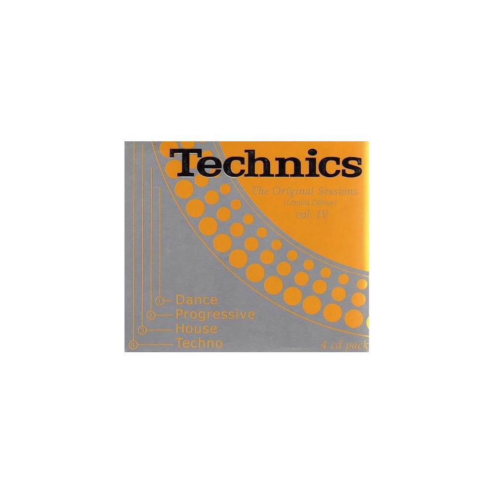 Technics - The Original Sessions Vol. IV (4 CD'S)