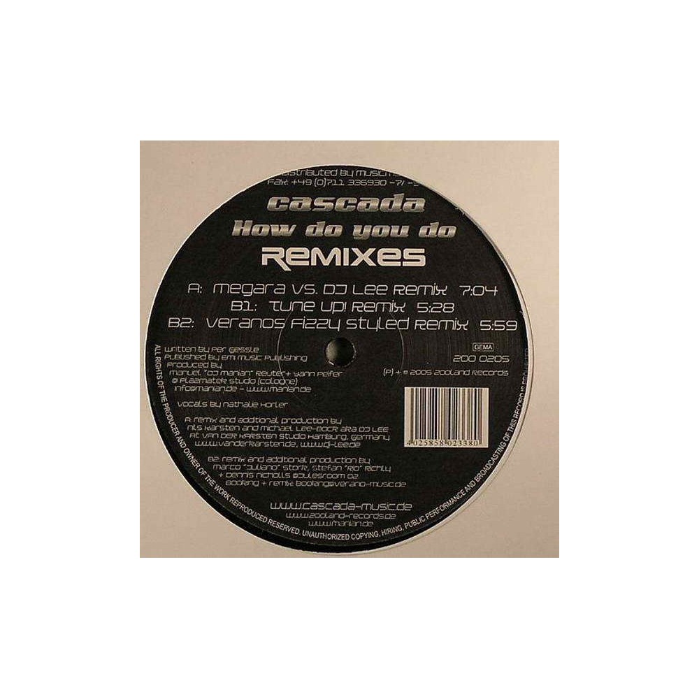 Cascada - How Do You Do (TEMAZO DJ MARTA,COPIA IMPORT¡)