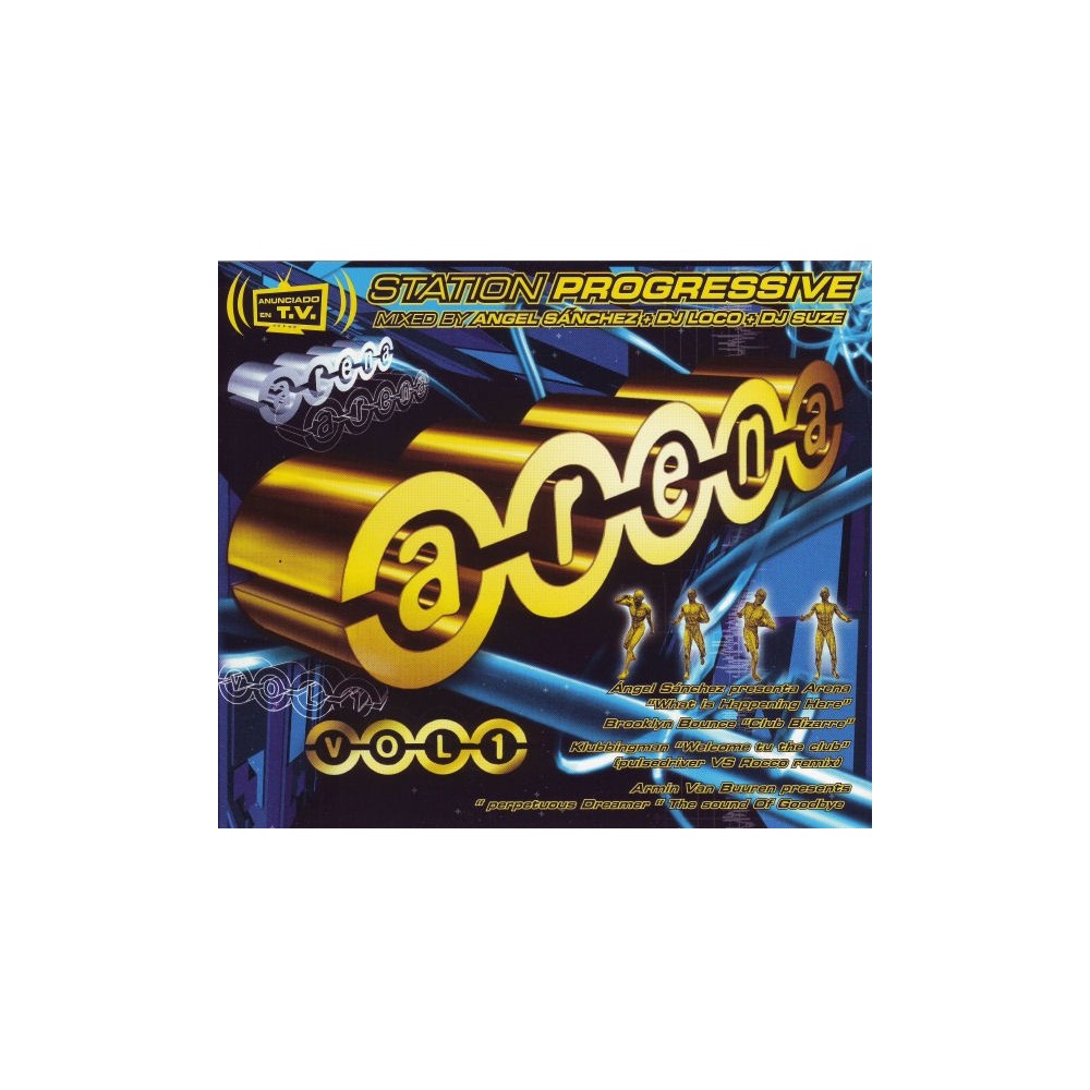 Angel Sánchez + DJ Loco + DJ Suze ‎– Arena Vol.1 (DOBLE CD)