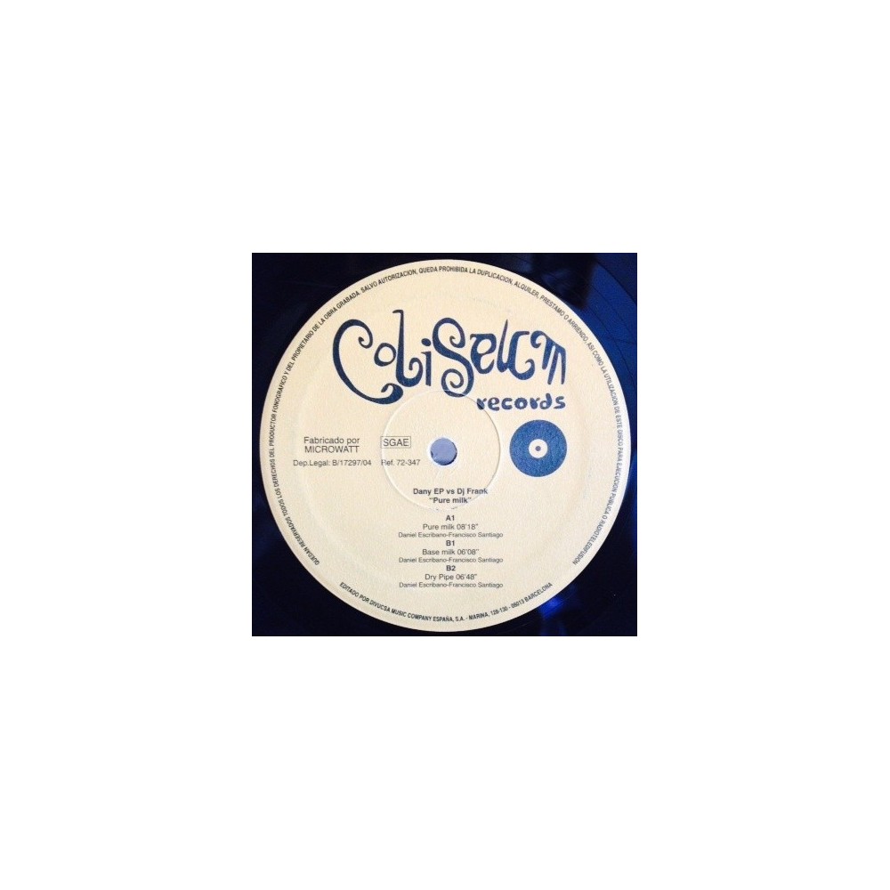Dani EP vs. DJ Frank - Pure Milk (TEMAZO COLISEUM PRODUCIDO POR DJ FRANK¡)