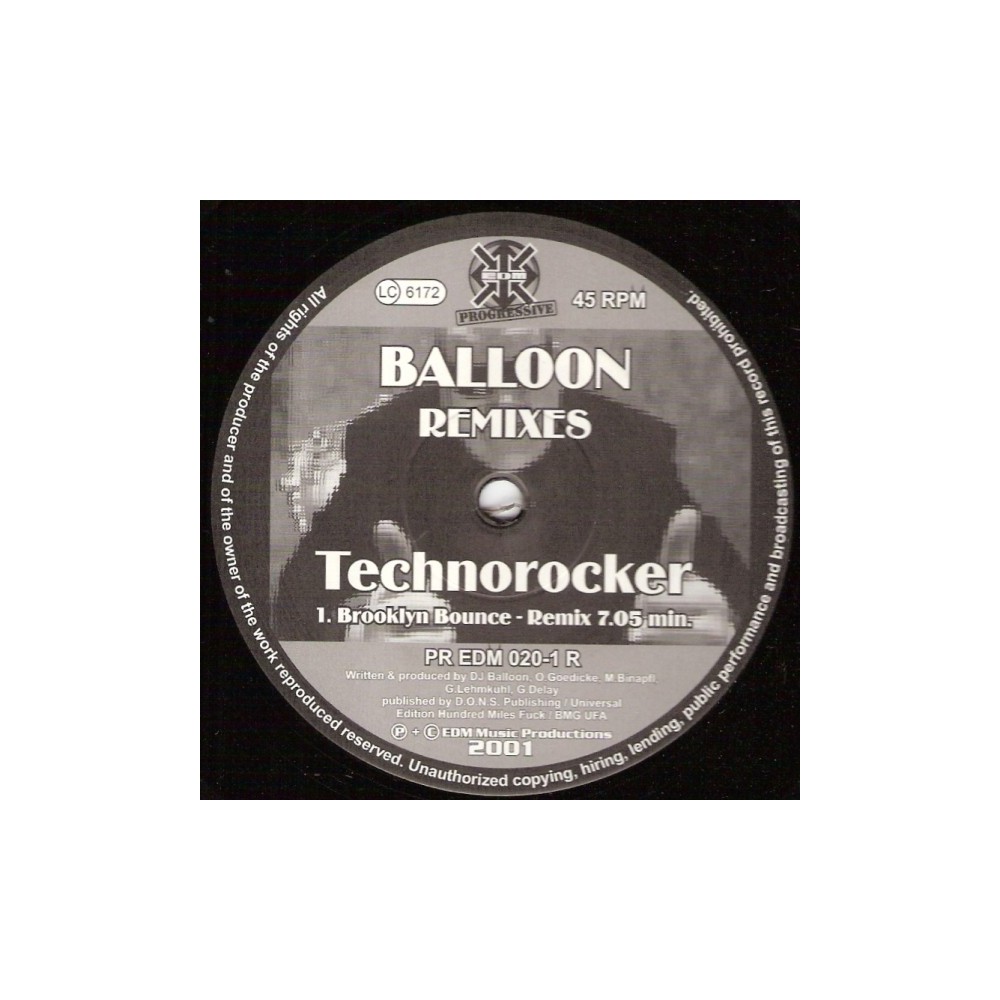 Balloon ‎– Technorocker (Remixes)
