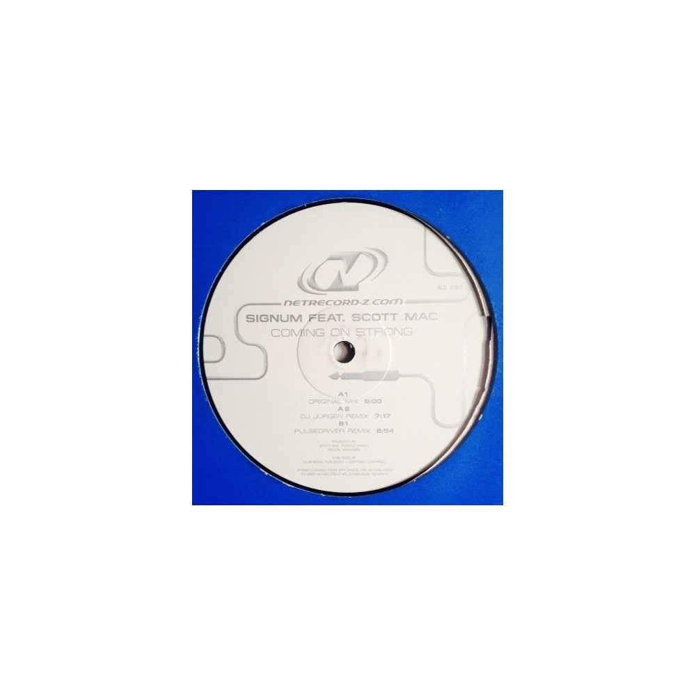 Signum Feat. Scott Mac - Coming On Strong (EDICIÓN ALEMANA)