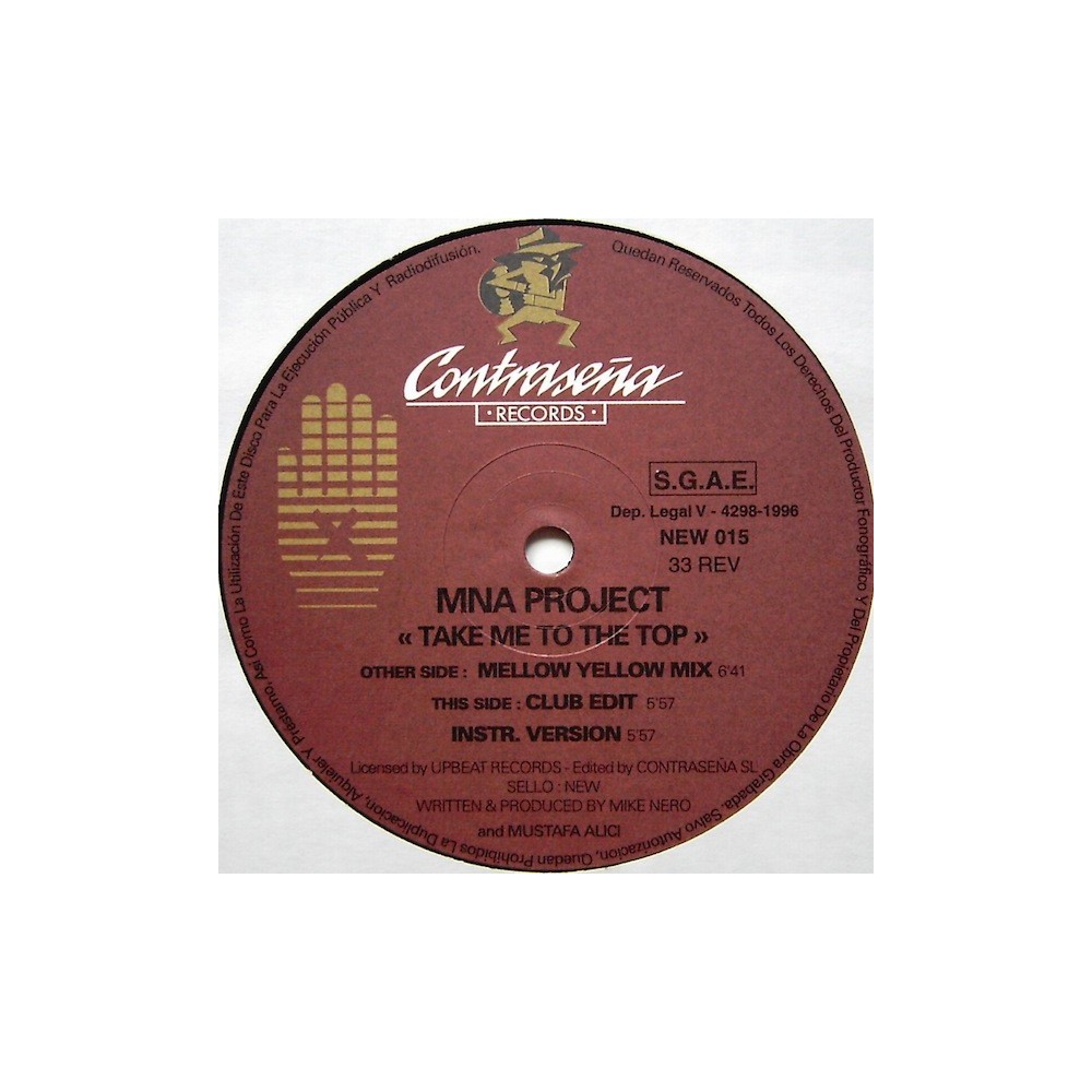 MNA Project ‎– Take Me To The Top
