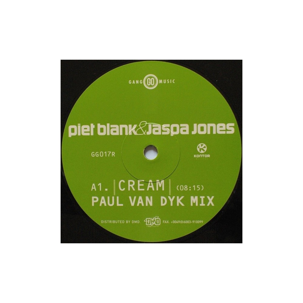 Piet Blank & Jaspa Jones - Cream (The Remixes)