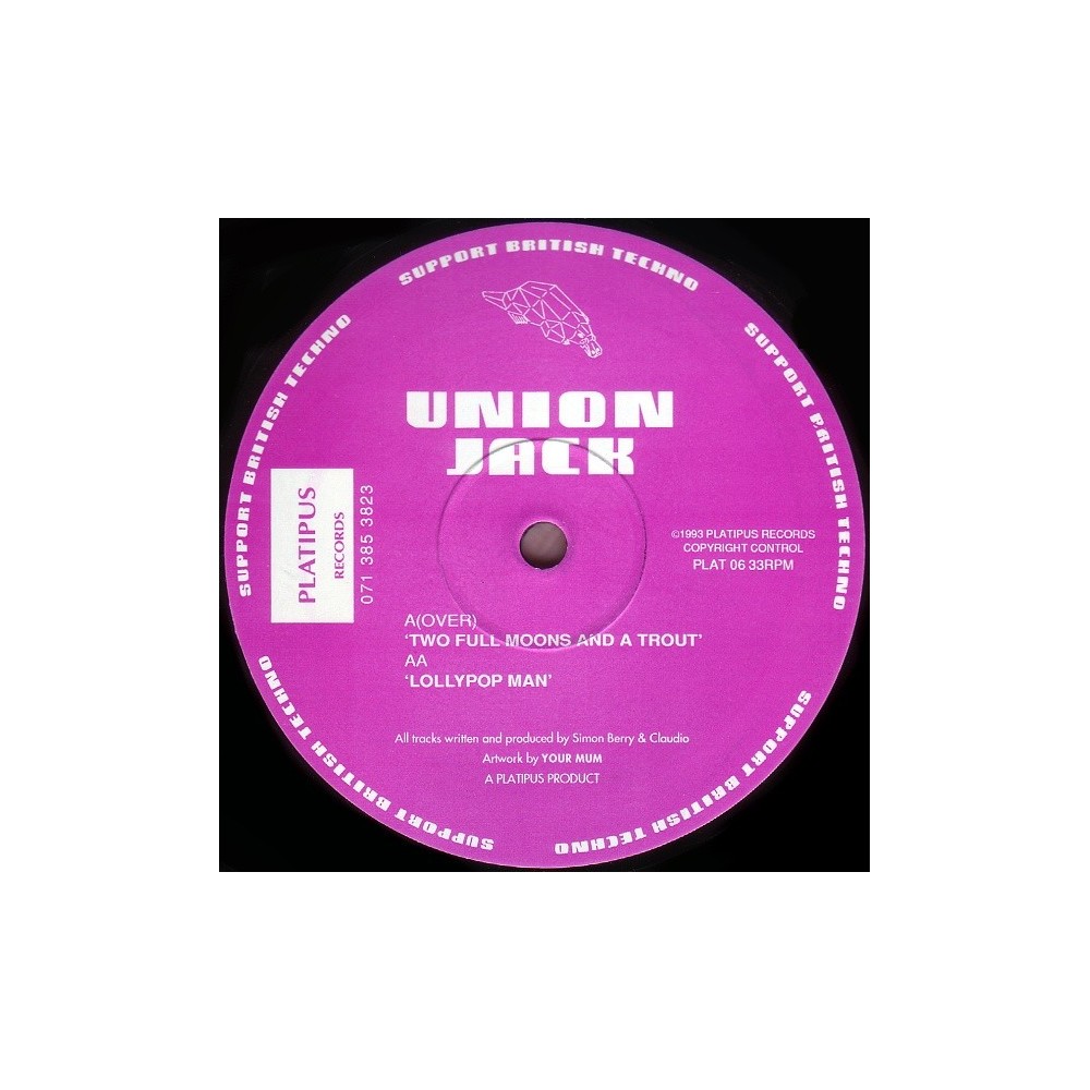 Union Jack ‎– Two Full Moons And A Trout / Lollypop Man 