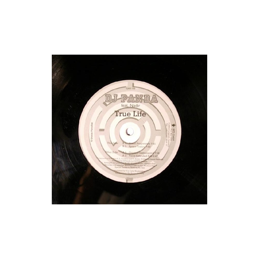 DJ Panda ‎– True Life 