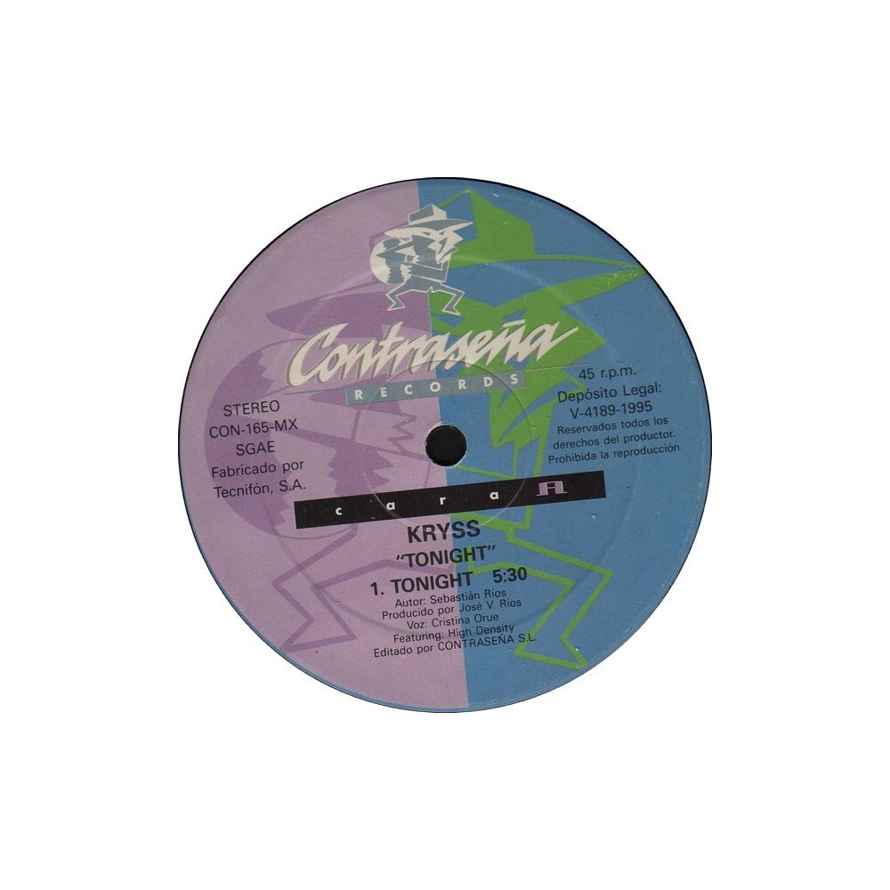 Kriss Featuring High Density - Tonight (2 MANO,TEMAZO REMEMBER¡¡)