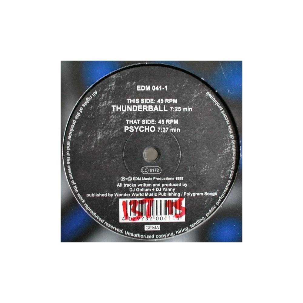 Killerbounce - Psycho / Thunderball(TEMAZO CHOCOLATE¡)