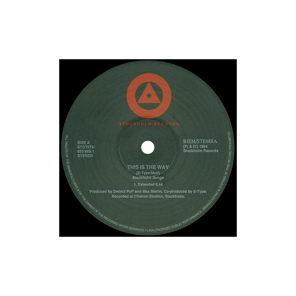  E-Type ‎– This Is The Way 