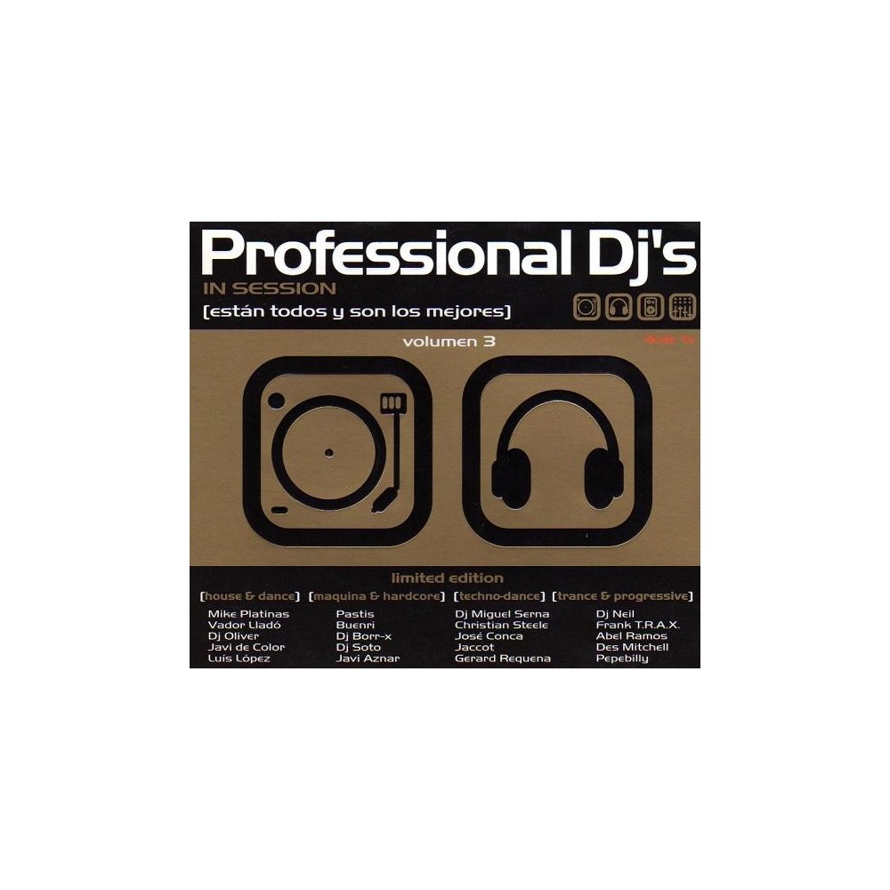 Professional DJ's - In Session Volumen 3 