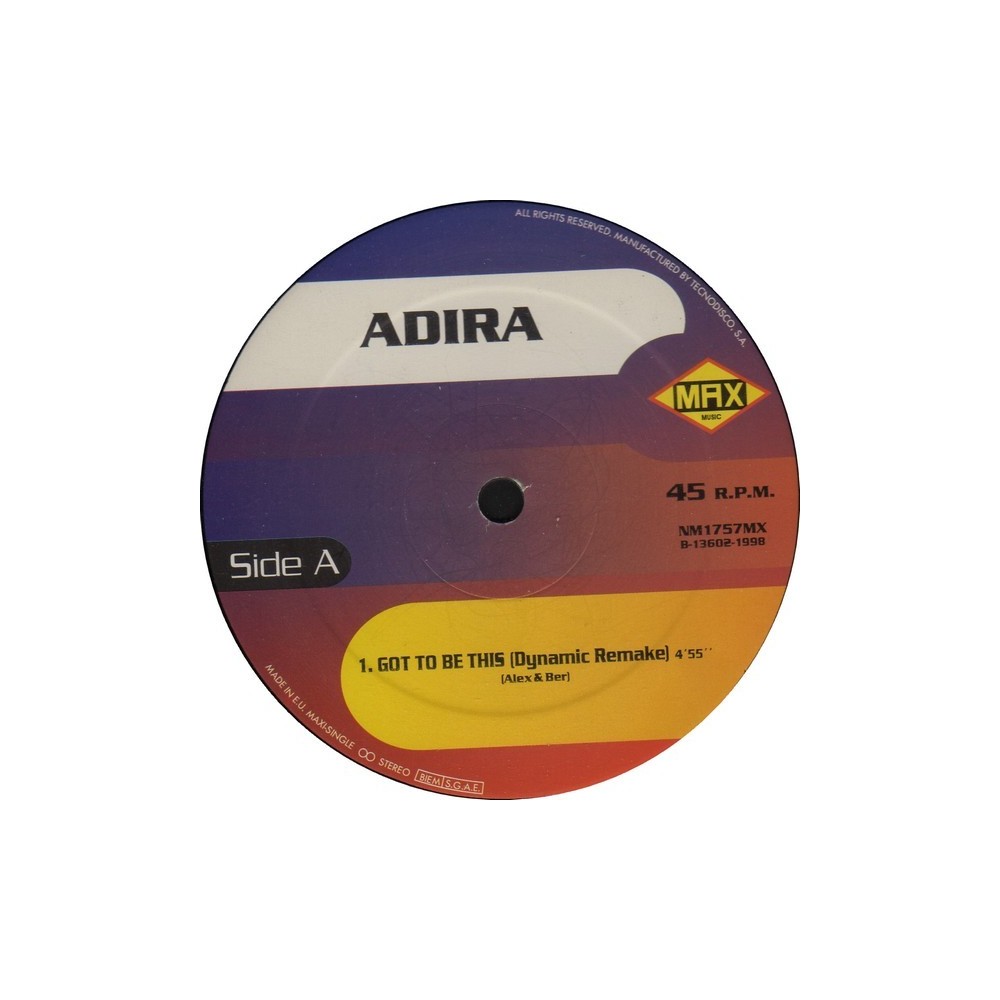 Adira ‎– Got To Be This 