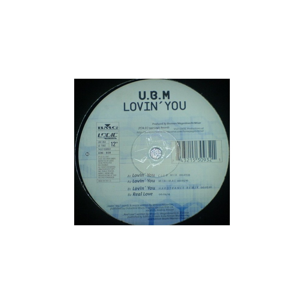 UBM - Lovin  You (PELOTAZO¡¡)