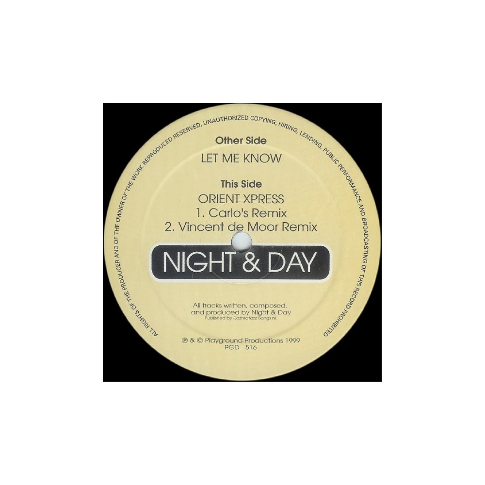 Night & Day ‎– Let Me Know 