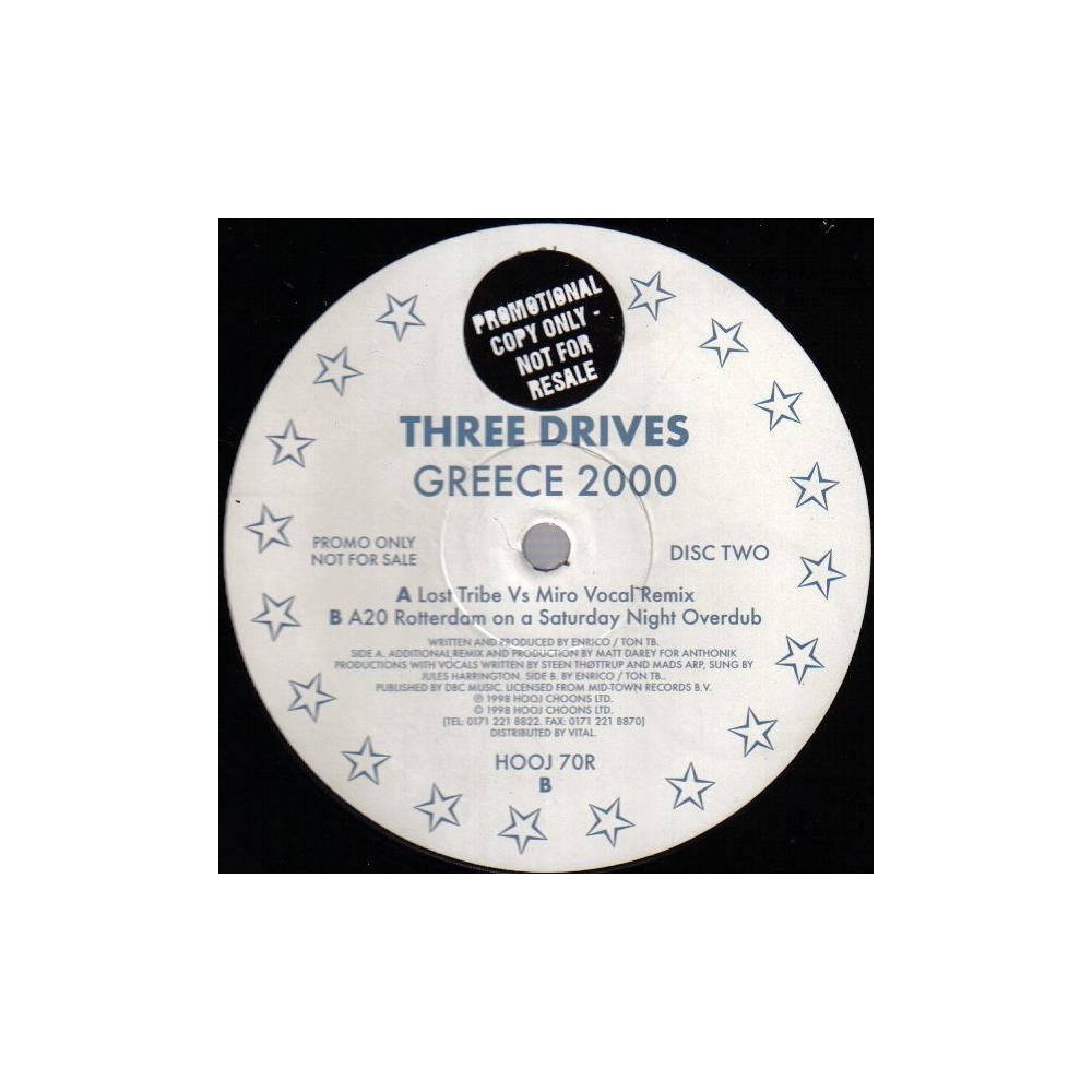 Three Drives – Greece 2000 (REMIX LOST TRIBE¡¡)