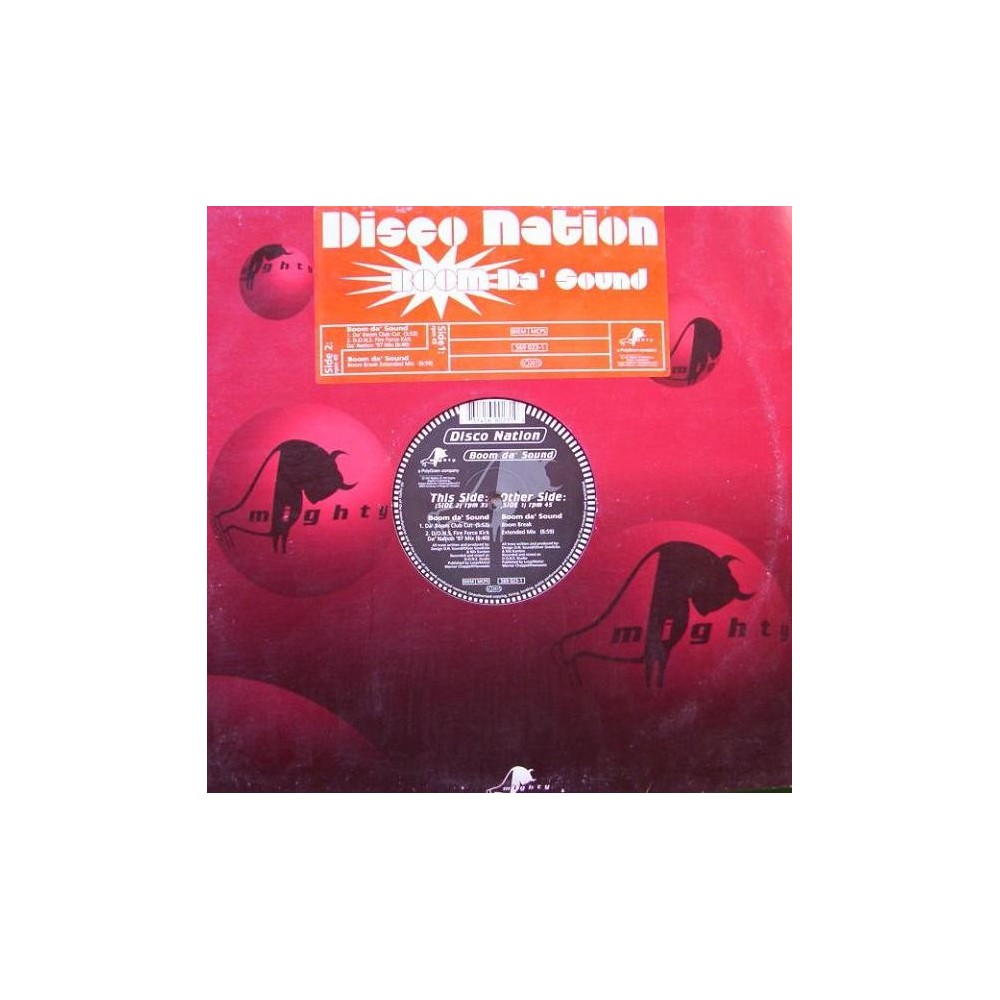 Disco Nation ‎– Boom Da Sound