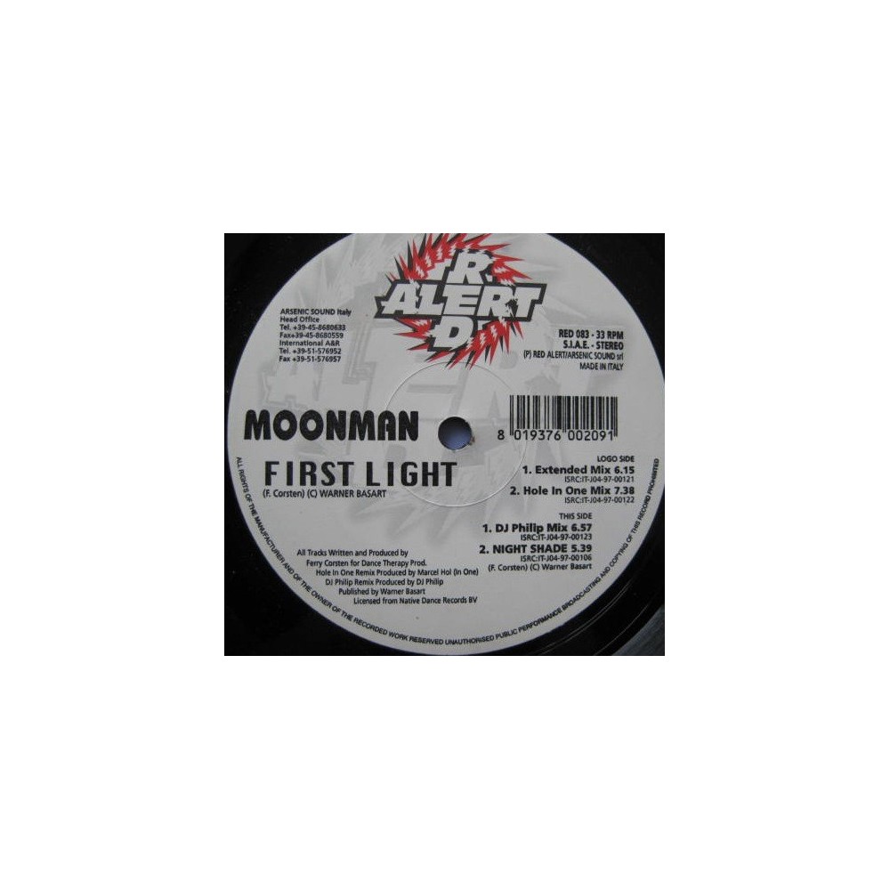 Moonman ‎– First Light