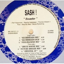 Sash – Ecuador (EDICIÓN BELGA)