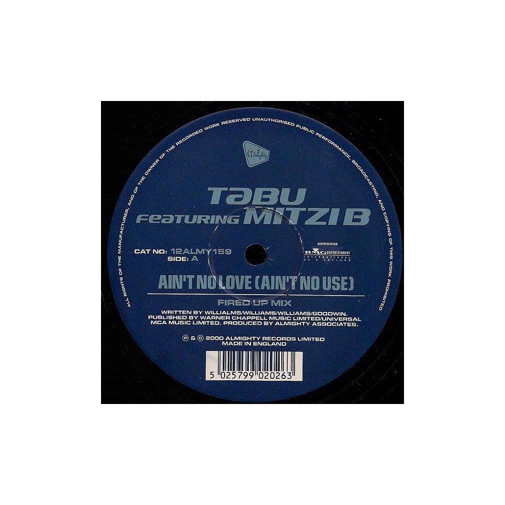 Tabu Featuring Mitzi B ‎– Ain't No Love