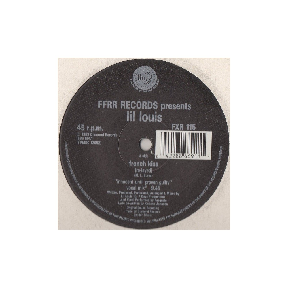 Lil Louis - French Kiss (Remixes)