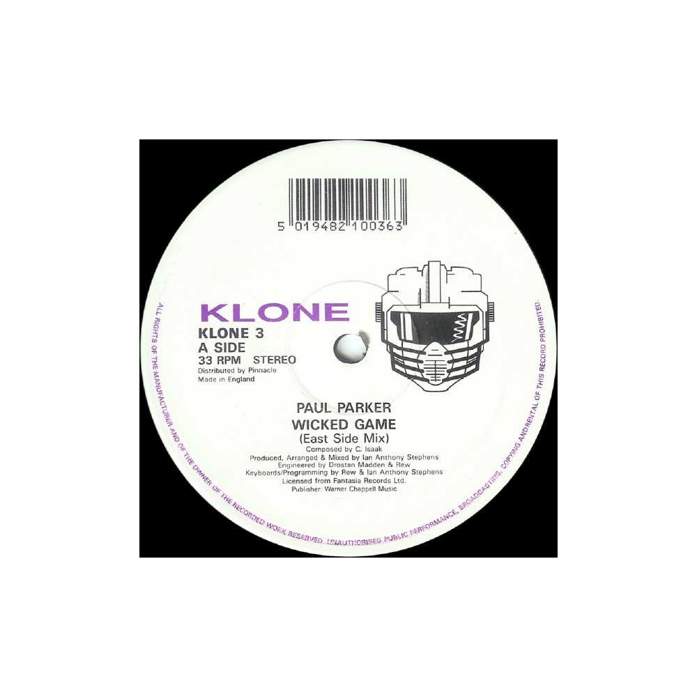 Paul Parker ‎– Wicked Game 
