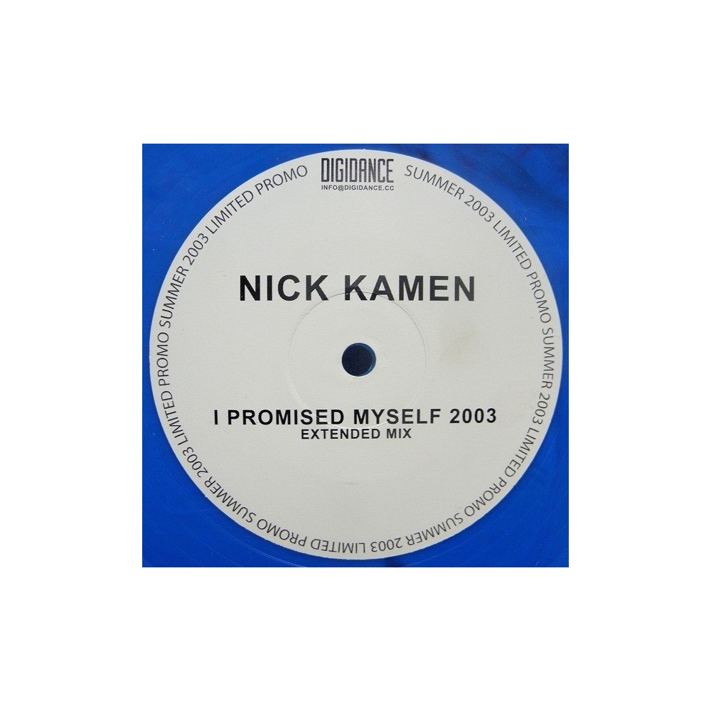  Nick Kamen ‎– I Promised Myself 2003 / On A Wave