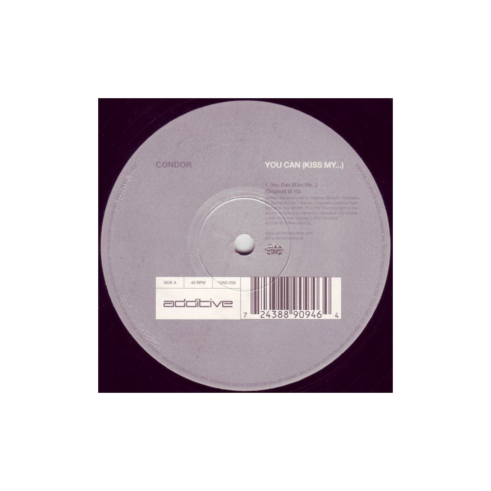 Condor ‎– You Can (Kiss My...) 