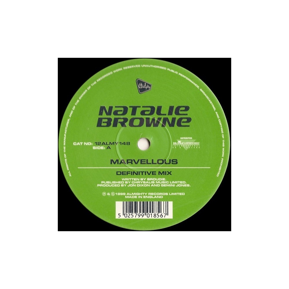 Natalie Browne ‎– Marvellous