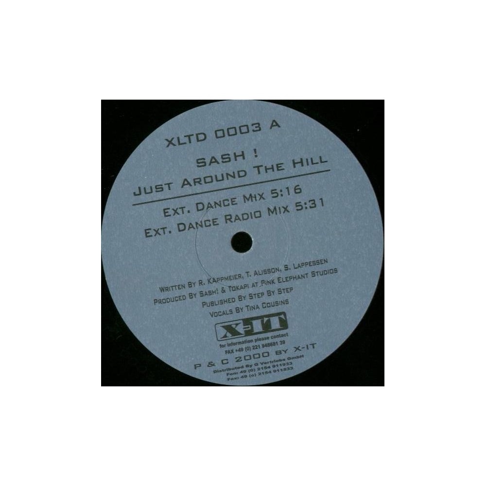 Sash - Just Around The Hill (Vinyl 1)