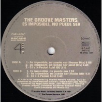 The Groove Masters ‎– Es Imposible, No Puede Ser 