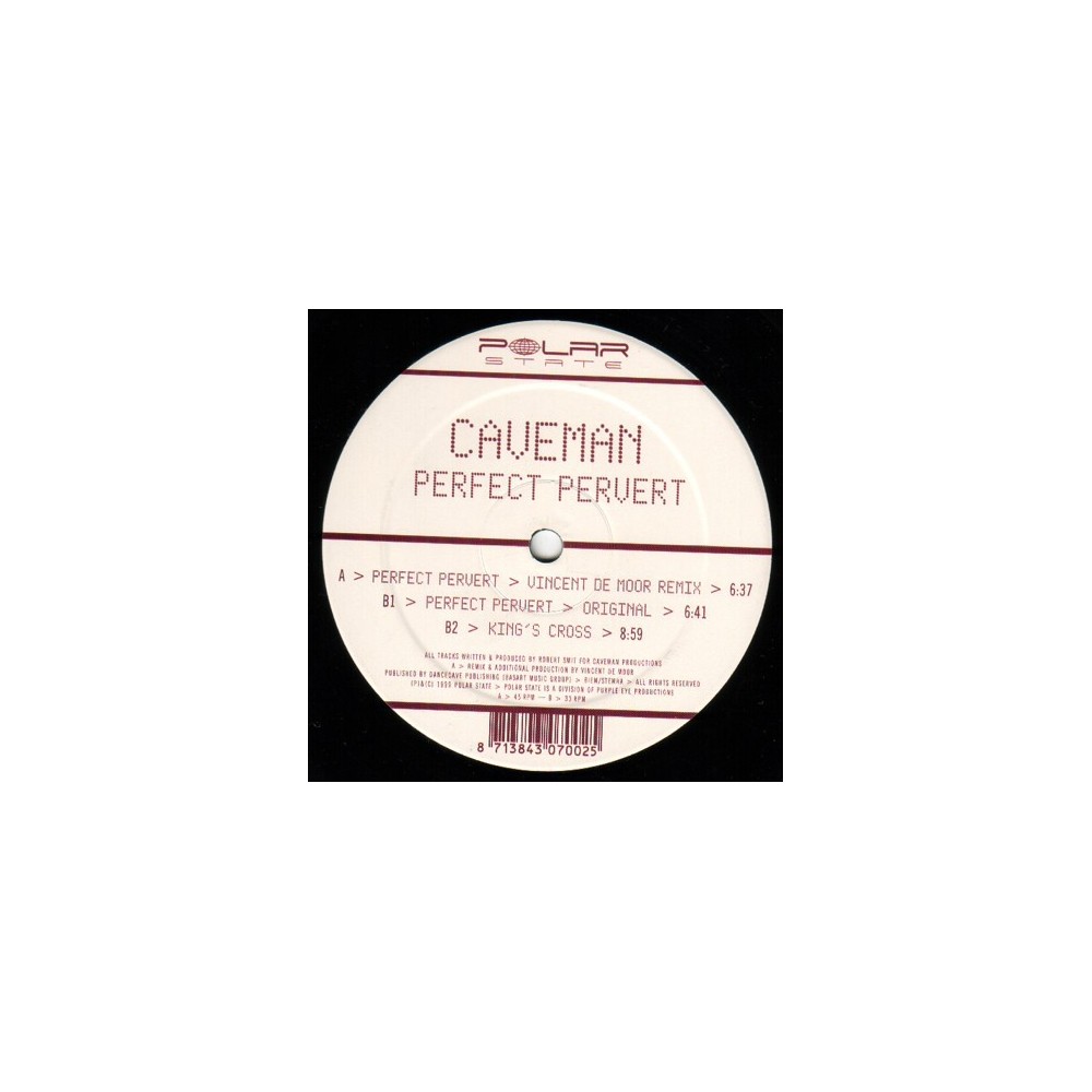 Caveman ‎– Perfect Pervert (TEMAZO VINCENT DE MOOR¡)
