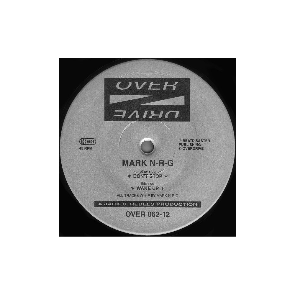 Mark N-R-G ‎– Don't Stop / Wake Up (TEMAZO DEL 95¡)