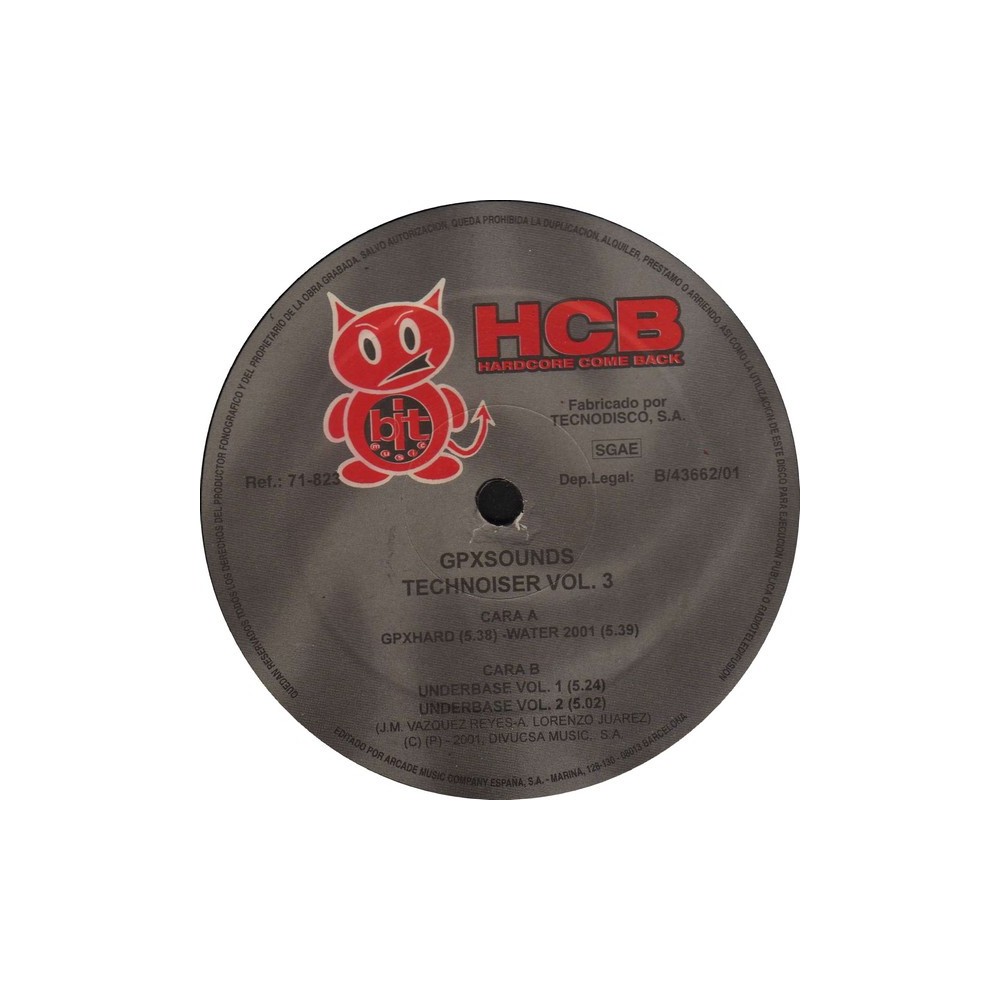 Gpxsounds ‎– Technoiser Vol. 3 