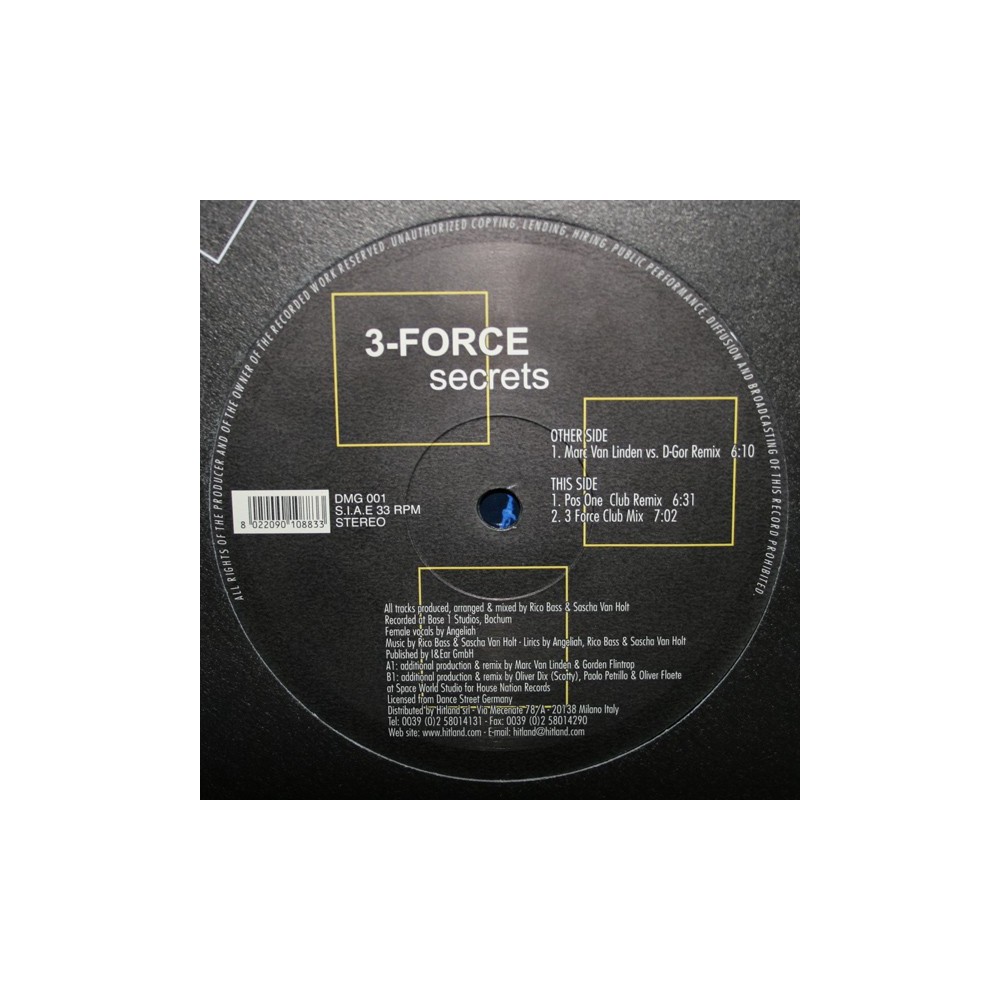 3-Force ‎– Secrets