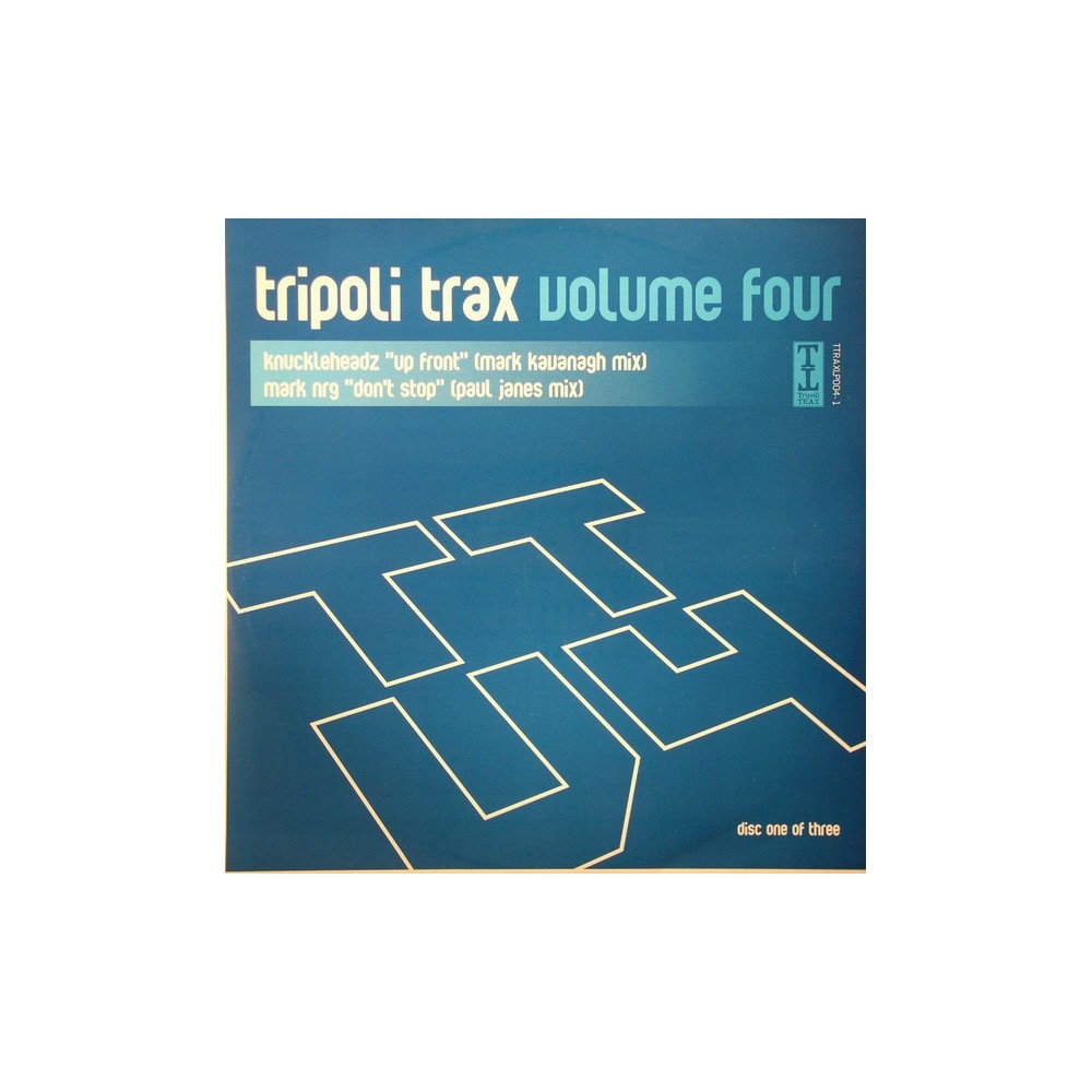 Tripoli Trax Volume Four (Disc 1) 