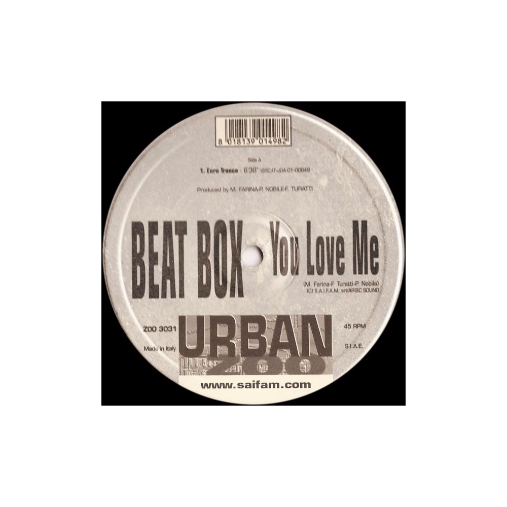 Beat Box ‎– You Love Me 