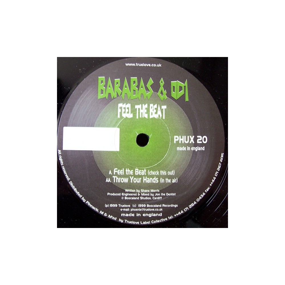  Barabas & OD1 ‎– Feel The Beat