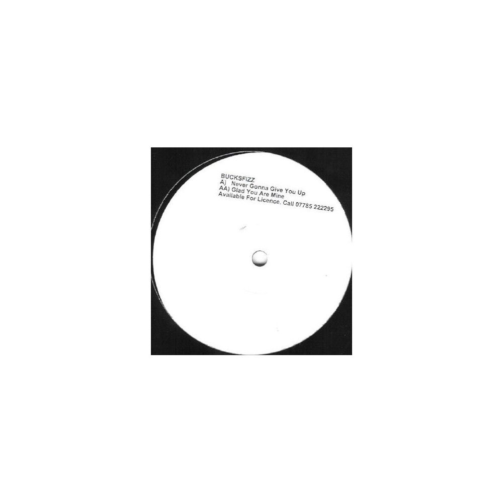  Bucks Fizz ‎– Never Gonna Give You Up / Glad You Are Mine