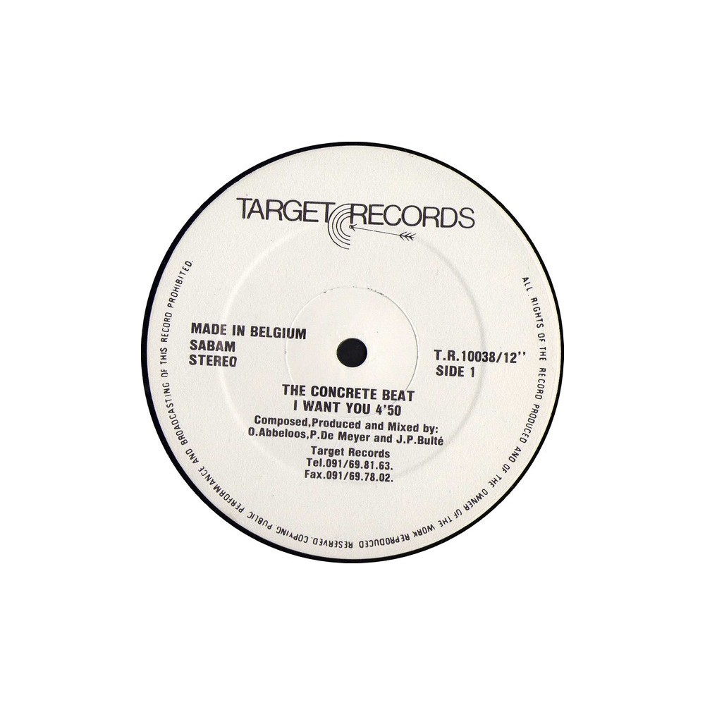 The Concrete Beat  - I Want You